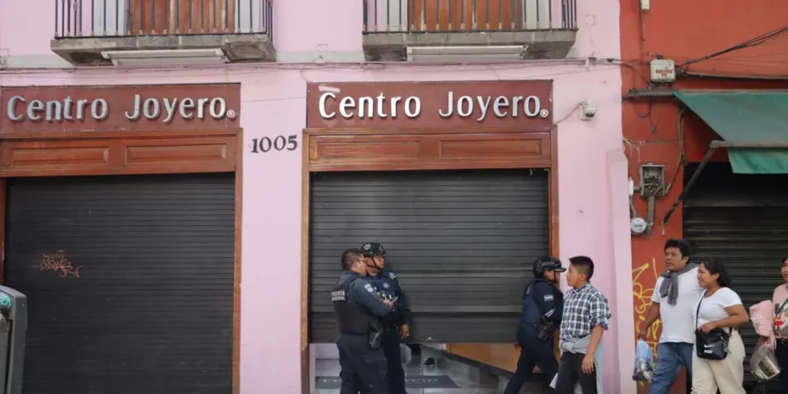 Asaltaron el Centro Joyero en el centro de la capital