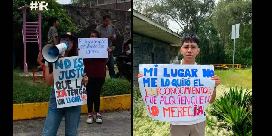 Aspirantes marchan en la UNAM para exigir examen presencial; Universidad crea comisión por presuntas trampas en la prueba virtual