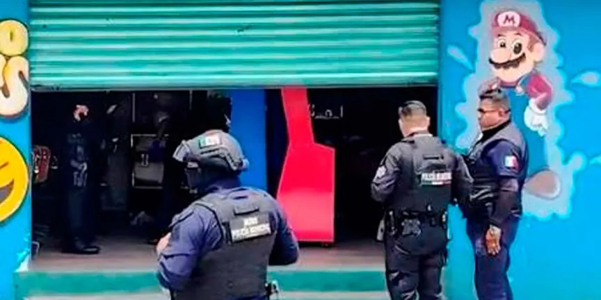 Matan a balazos a un hombre dentro de unas "maquinitas" en Texmelucan