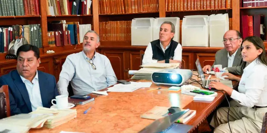Dan seguimiento Pepe Chedraui y Aguilar Pala a acciones para atender afectaciones en el bulevar 5 de Mayo