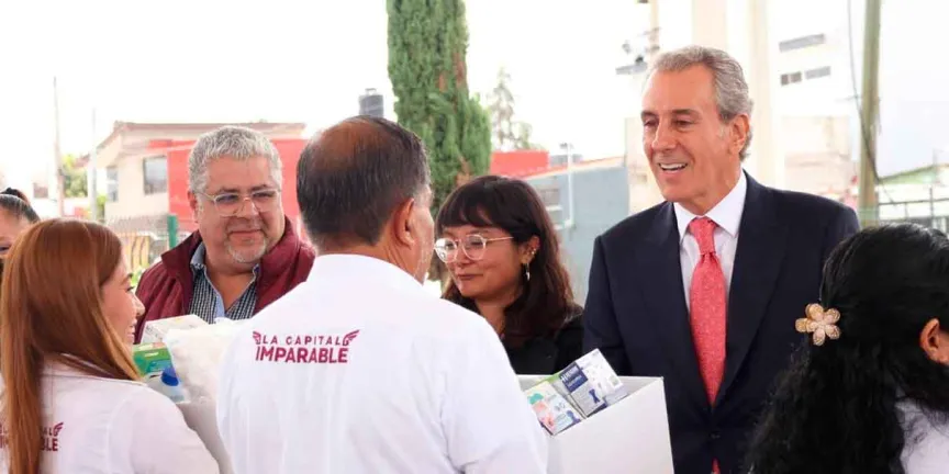 Encabeza Pepe Chedraui Jornada Integral Imparable para acercar servicios y apoyos a las familias poblanas