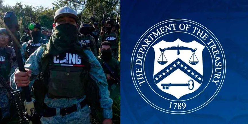 Estados Unidos asesta el mayor golpe financiero al CJNG; sanciona a más de 50 personas y empresas