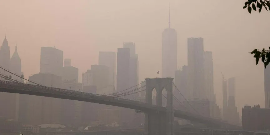 Incendios en Canadá generan crisis de calidad del aire en Nueva York a días de la final del Mundial 2026