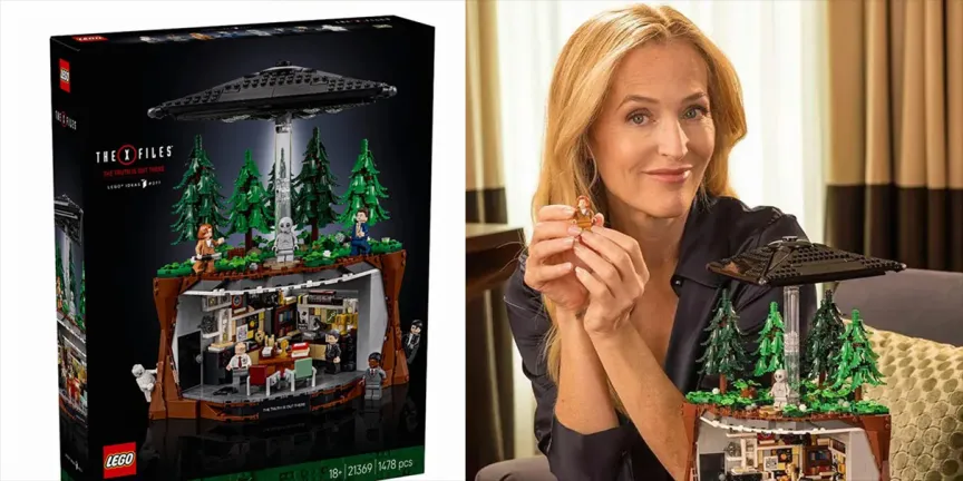 LEGO The X-Files revive a Mulder y Scully en 1,478 piezas
