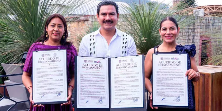 San Andrés Cholula y Oaxaca de Juárez formalizan lazos con hermanamiento para impulsar el desarrollo y la cooperación