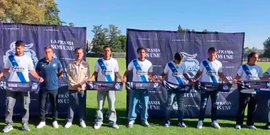 Se presentan oficialmente los nuevos refuerzos del Club Puebla para la temporada 2026-2027