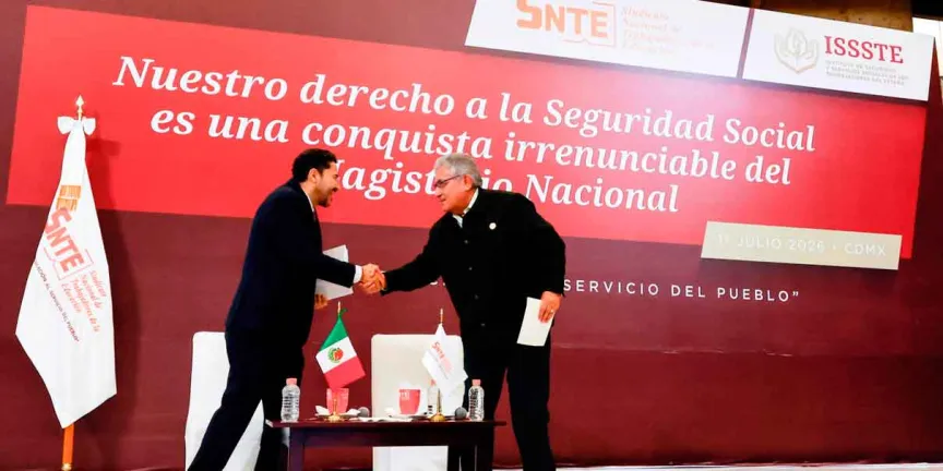 SNTE e ISSSTE acuerdan instalar consultorios en sedes sindicales