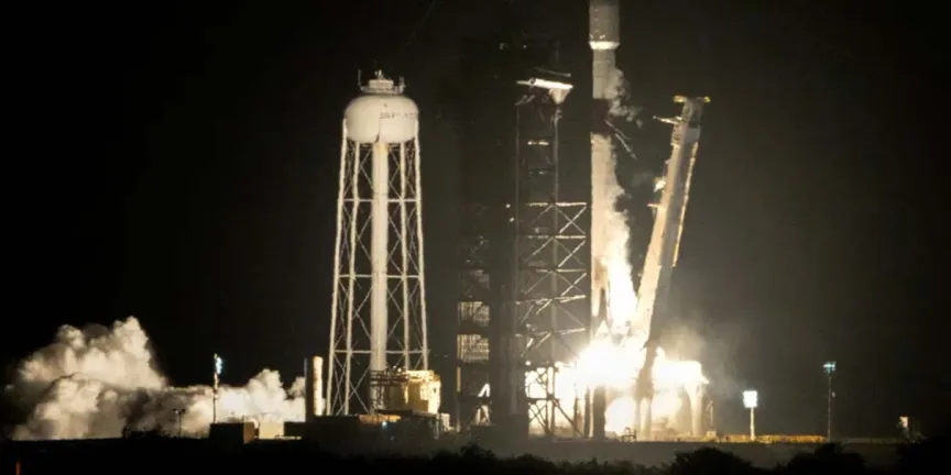  Así fue el impacto del cohete de SpaceX contra la Luna captado por el satélite Danuri
