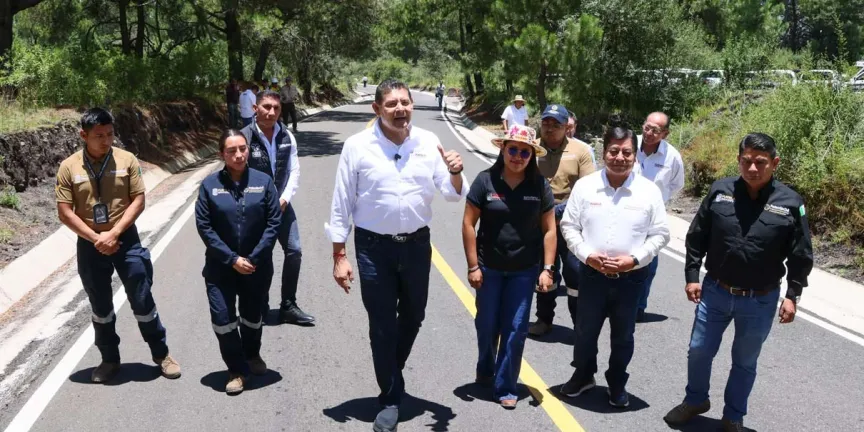 Gobierno estatal impulsa movilidad, turismo y seguridad con camino San Nicolás-Amecameca
