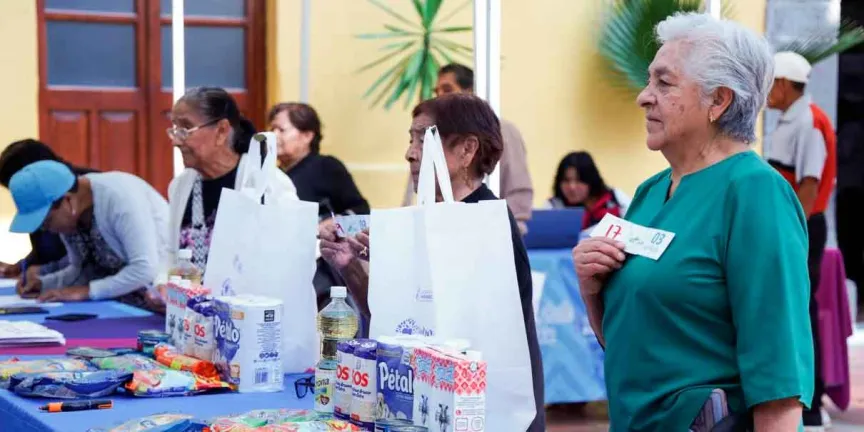 Continúa San Andrés Cholula con apoyos alimentarios para las familias sanandreseñas