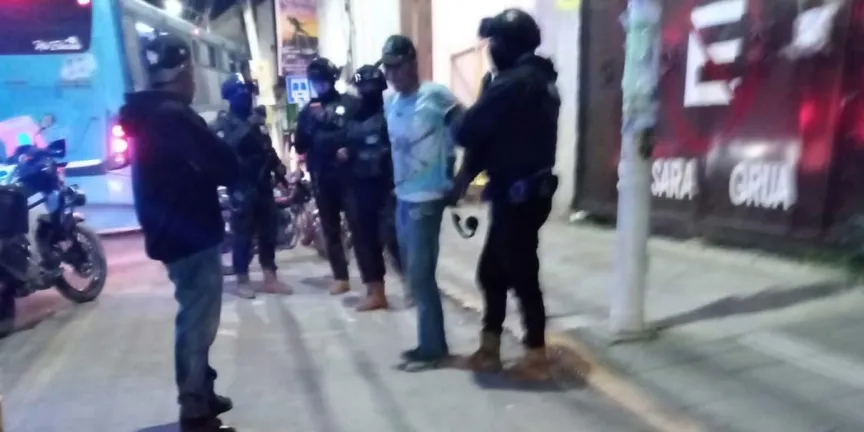 Ladrón fue capturado por pasajeros de ruta en Texmelucan 