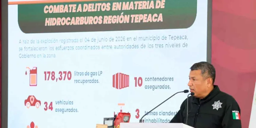 Gobierno Estatal refuerza combate a la extorsión y delitos en Puebla
