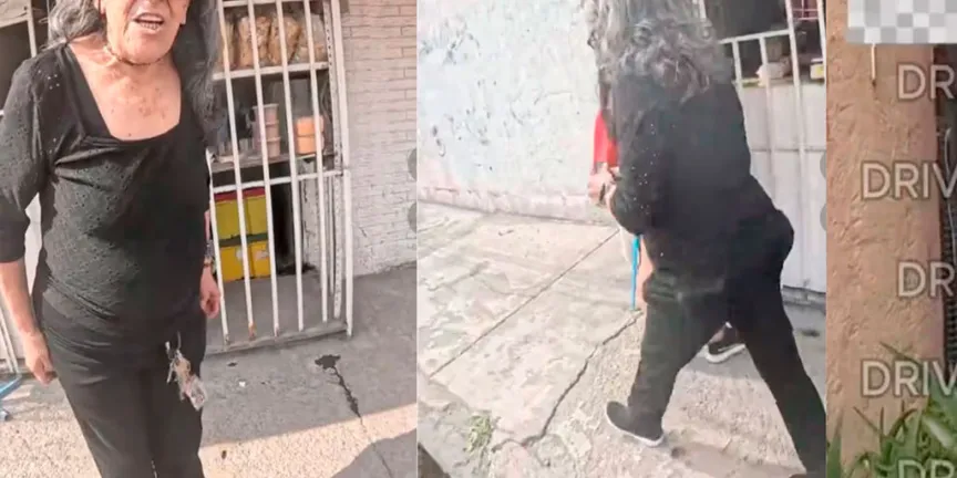 VIDEO. “Lady Paquete” devuelve el celular a repartidor tras hacerse viral por altercado en Coacalco