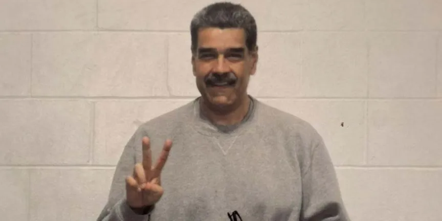 Maduro reaparece detenido en Estados Unidos; envía mensaje de fe y esperanza