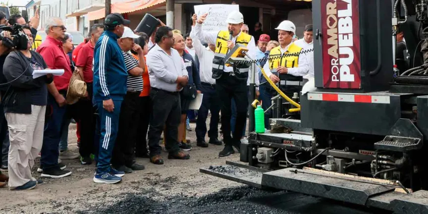 Puebla va por 150 mil calles renovadas en 2030 con plan vial