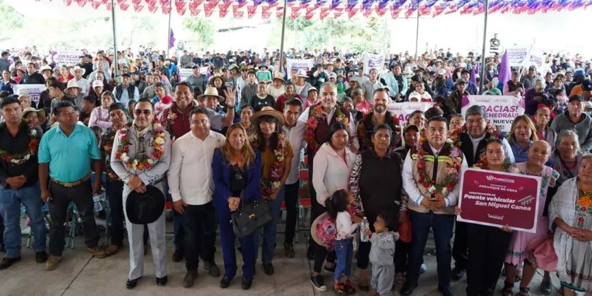 Arranca Gobierno de Pepe Chedraui construcción del Puente Vehicular de San Miguel Canoa