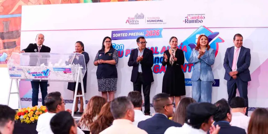Reconoce Lupita Cuautle compromiso de contribuyentes con San Andrés Cholula