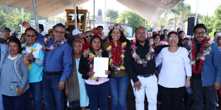 Rehabilitan espacio deportivo en San Jerónimo Coyula con inversión de 3.2 mdp
