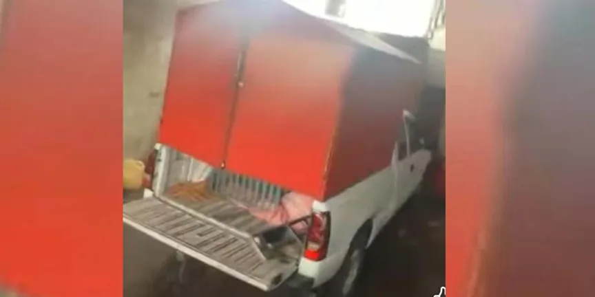 Hallan camioneta robada en nido de RATAS de Texmelucan