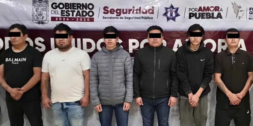 Detienen a seis RATAS que asaltaban y robaban en cuatro municipios conurbados