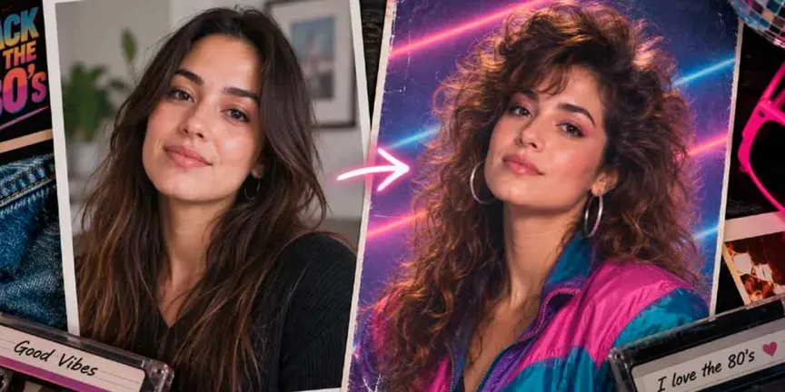 Revive los años 80 con IA: crea tu foto retro con ChatGPT paso a paso