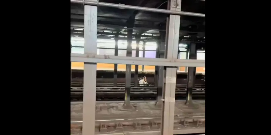 Uno cayó a las vías y el otro bajó a ayudarlo: tragedia en Metro de Nueva York. VIDEO